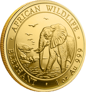 Африканский Слон 2017 (Сомали) полный размер