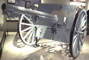 французская полевая пушка Canon de 75 modèle 1897