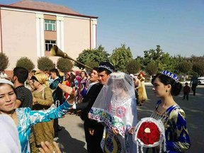 свадьба в Таджикистане