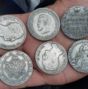 антикварные монеты в сувенирные