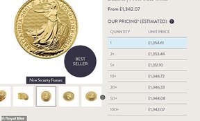 британские золотые монеты