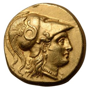 греческая золотая монета