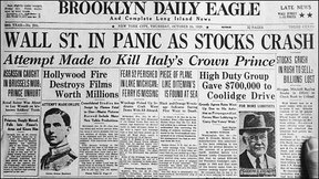 паника 1929 года