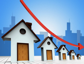 падение цен на недвижимость в англии