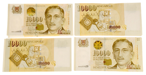 сингапурская банкнота в $10,000